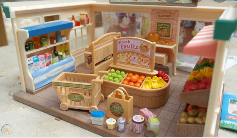 sylvanians supermarket